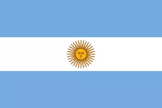 Spanish Speaking Countries Flags: Argentina Flag