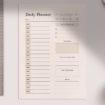 Spanish Schedules: Example Agenda